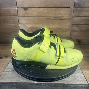 Reebok CrossFit Lifter Plus 2.0 CF74 Training Shoes Mens Sz 8.5 Yellow M40709